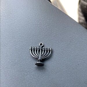 James Avery Silver Menorah Chanukiah Charm